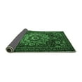 thumbnail image 2 of Ahgly Company Indoor Square Persian Emerald Green Traditional Area Rugs, 5' Square, 2 of 4