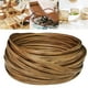 thumbnail image 4 of Kit de reparación de mimbre de 32 m/105 pies, kit de reparación de ratán PE para fijar sillas de mimbre, patio Madera A, 4 of 7