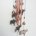 thumbnail image 4 of 11 Optional Handmades Copper Wind Chimes_unique And Beautiful Meaning Giving The Warm Melody Of HomeFeatures:1. ** Unique and craftsmanship **: Each wind chime is , combining the craftsmanship, 4 of 5