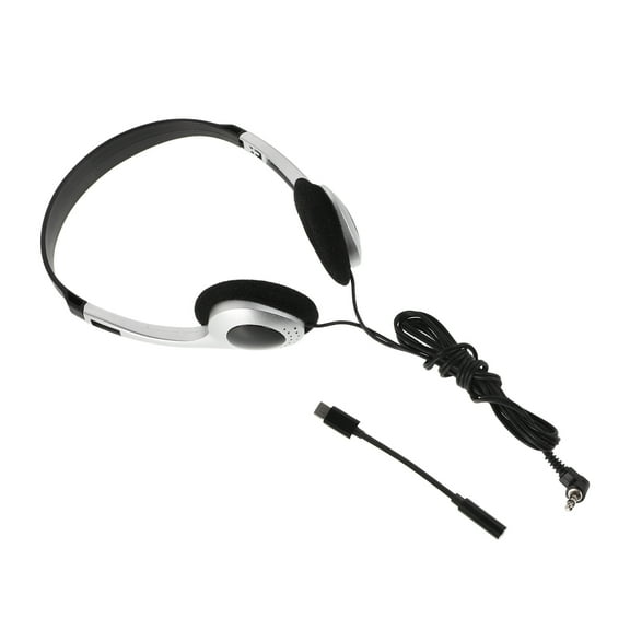Masteelf Headset Headphones Retro Headphones 16.00X13.50X5.00CM Silver