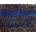 thumbnail image 4 of oneOone Georgette Viscose Fabric Leaves & Floral Block Print Sewing Fabric BTY 42 Inch Wide, 4 of 4