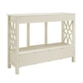 thumbnail image 3 of Linon Whitley TV Stand, Antique White, 3 Easy Glide Drawers, 3 of 4