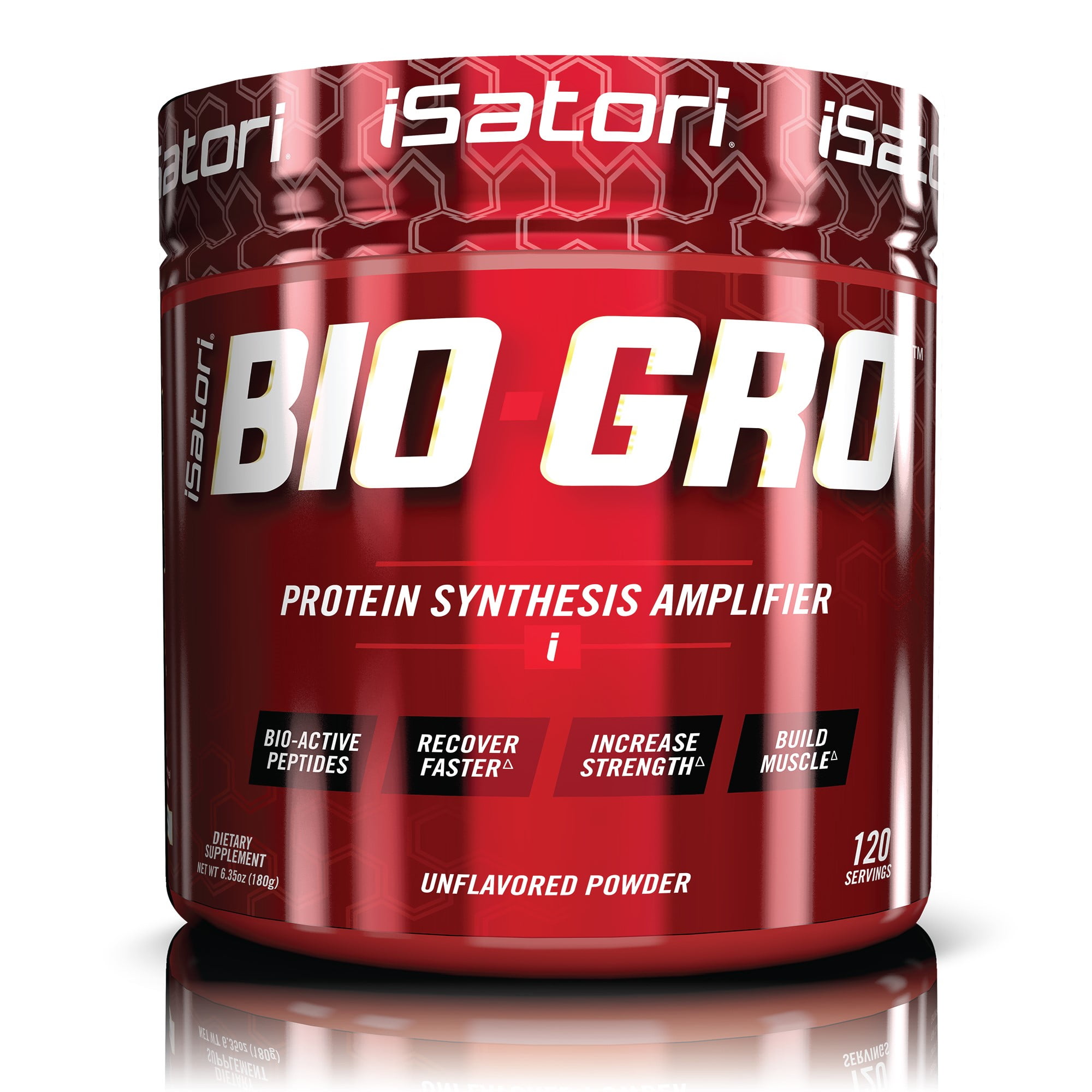 Isatori Bio Gro Protein Synthesis Amplifier Designed To Build Lean Muscle Speed Recovery And Increase Strength Bio Active Proline Rich Peptides Dietary Supplement Unflavored 120 Servings Walmart Com