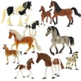 thumbnail image 1 of Set de figuras Zippytots Horse Realistic, 10 unidades, para niños, 1 of 8