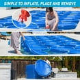 GoFloats Inflatable Solar Pool Heaters for Affordable Pool Heating and