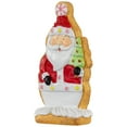 thumbnail image 5 of Northlight 7" Standing Santa Gingerbread Cookie with Christmas Tree Tabletop Decor, 5 of 8