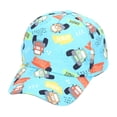 thumbnail image 3 of Karoyedx Little Boys Baseball Hats Toddler Baseball Cap Boys - Adjustable Kids Sun Hat Summer Outdoor Cap Adjustable Toddler Baseball Cap for Boys Blue Size,2-6 Years, 3 of 7