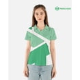 thumbnail image 5 of Lotusprinthandmade Personalized Name A Girl Who Loves Golf Women Polo (Lightweight) S-5XL Multicolor (XL), 5 of 6