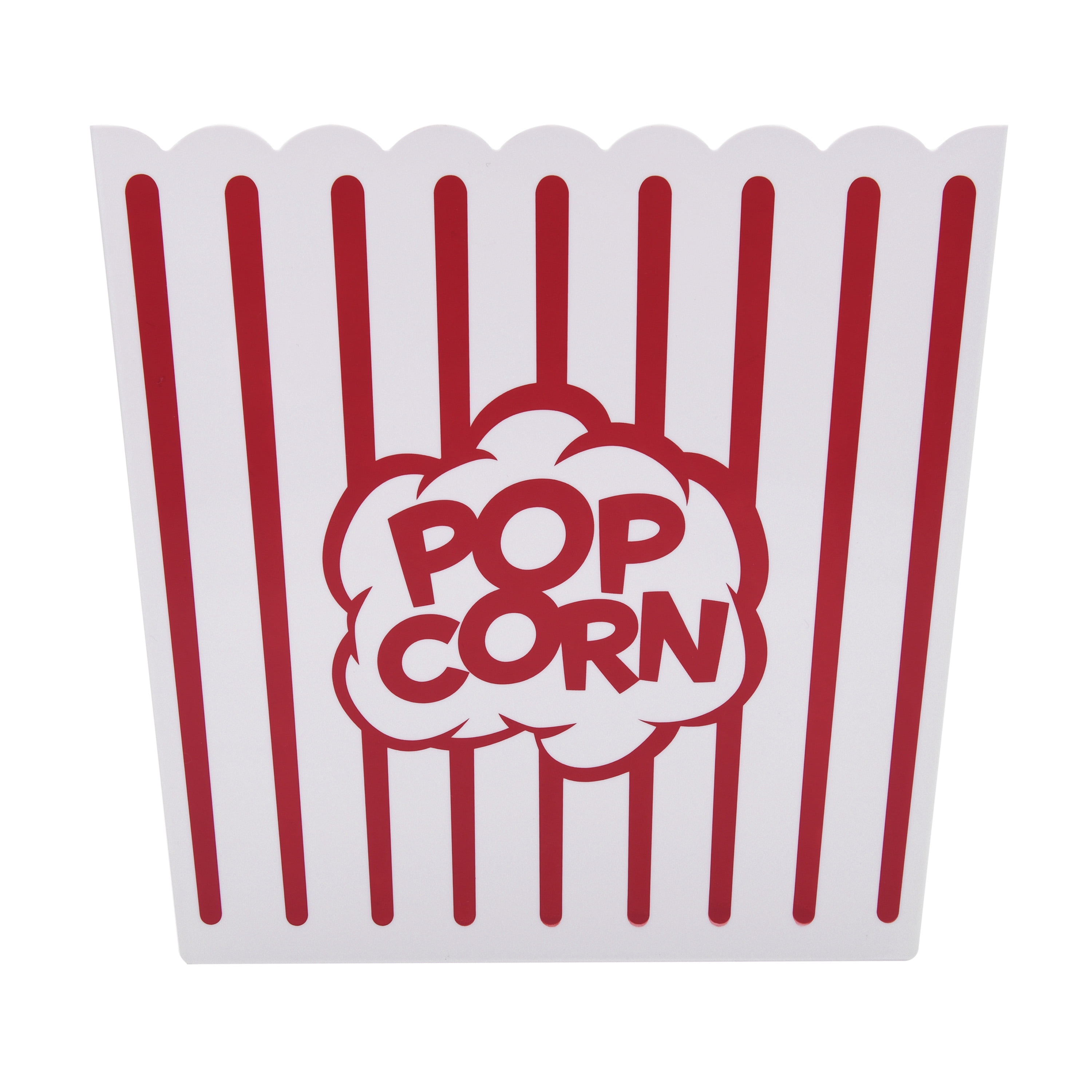 Large Red Popcorn Bowl