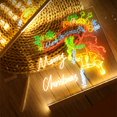 thumbnail image 4 of HLONK LED Acrylic Message Board  LED Note Board with 12 Colors Pen  Light Up Message Board for Writing  LED Dry Erase Drawing Board with Stand for Office School Home, 4 of 7