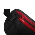 thumbnail image 4 of Riñonera Invisible Antirrobo para Tarjeta Identificación Funda para Soporte (negro Rojo), 4 of 9