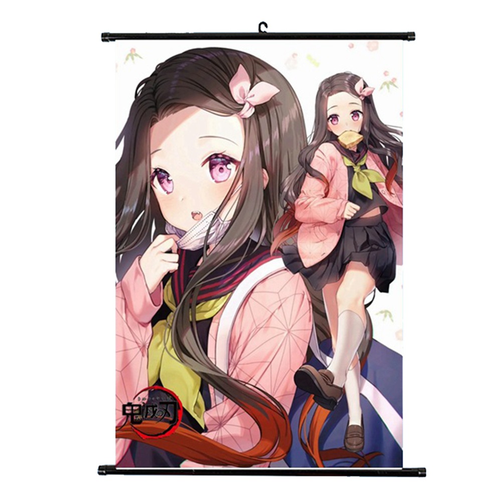 Cyan Oak Anime Demon Slayer Kimetsu No Yaiba Tanjirou Nezuko Zentisu Poster No Fading Art Poster Cartoon Characters Wall Hanging Scroll Painting Poster Home Decor Fans Gift Walmart Com Cyan Oak Anime Demon Slayer Kimetsu No Yaiba Tanjirou Nezuko Zentisu Poster No Fading Art Poster Cartoon Characters Wall Hanging Scroll Painting Poster Home Decor Fans Gift Walmart Com