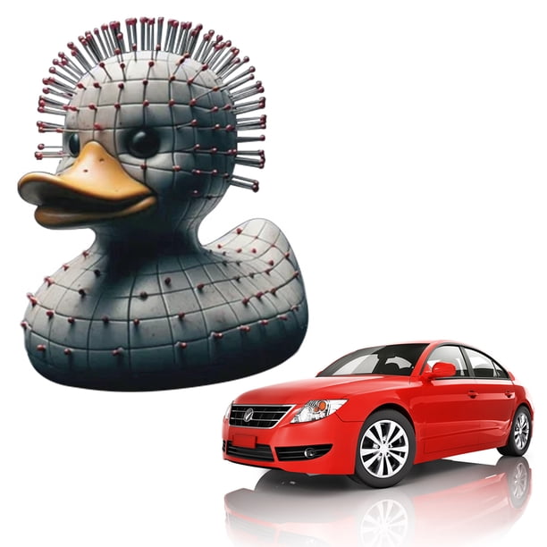 Figuras Películas Terror Clásicas Pato 3D Película Patos Personaje Resina Halloween Accesorios Coche Hechos A Mano