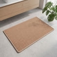 thumbnail image 6 of Absorbent Bathroom Mat, Extra Thick Linen Floor Rug, Non Slip Entrance Mat, Quick Dry Washroom Carpet, Decorative Home Accessory, 15.7x23.6 Inch, 6 of 7