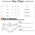 thumbnail image 3 of Puntoco Ropa interior para mujer, bragas transparentes abiertas de encaje sexy de cintura media para mujer, 3 of 5