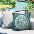 thumbnail image 3 of Decorative Indoor Outdoor Waterproof Lumbar Pillows - 18''x18'' with Included Inserts - Stylish Comfort for Your Patio Furniture, Garden Chairs, or Indoor Déco, 3 of 3