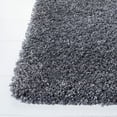 thumbnail image 4 of SAFAVIEH Santa Monica Cali Solid Shag Area Rug, Dark Grey, 3' x 5', 4 of 12