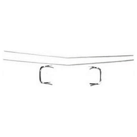 Grille Molding Kit - 4 Piece - Compatible with 1968 Dodge Charger