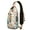 Silver-9, variant on Retro Checkerboard Sling Backpack – Vintage Plaid Crossbody Bag for Outdoor & Everyday Use, Lightweight and Ergonomic Daypack with Durable Construction