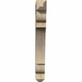 thumbnail image 3 of Ekena Millwork 4"W x 26"D x 34"H Olympic Craftsman Rough Sawn Bracket, Douglas Fir, 3 of 13