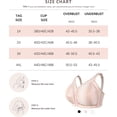 thumbnail image 6 of MANIFIQUE Women's Full Figure Minimizer Bras Comfort Large Busts Wire-Free Non Padded Plus Size Bra, 6 of 6