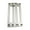 Silver-3, variant on 2.5in Disk Mounting Bracket Aluminum Cooling Rack For 2.5Inch Hard Drive Disk Multiple Layer Stackable
