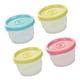 thumbnail image 3 of 4 recipientes pequeños de plástico de 150 ml para alimentos, redondos, para cocina, loncheras, recipientes sellados para refrigerador y microondas (color aleatorio)., 3 of 6