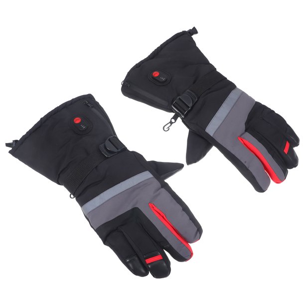 unbranded 1Par Guantes Calefactores Unisex Negros Para Con Calor Completo Y Protección Contra
