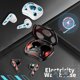 thumbnail image 4 of Auriculares inalámbricos para videojuegos de baja latencia para smartphone y PC, con diseño resistente al agua y estuche de carga, 4 of 6