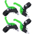 thumbnail image 4 of Manija De Freno, Palanca De Freno De Bicicleta Duradera, Negro Verde / Negro Azul Para Bicicleta De Niños Pieza De Repuesto Esencial OTVIAP Verde negro, 4 of 8