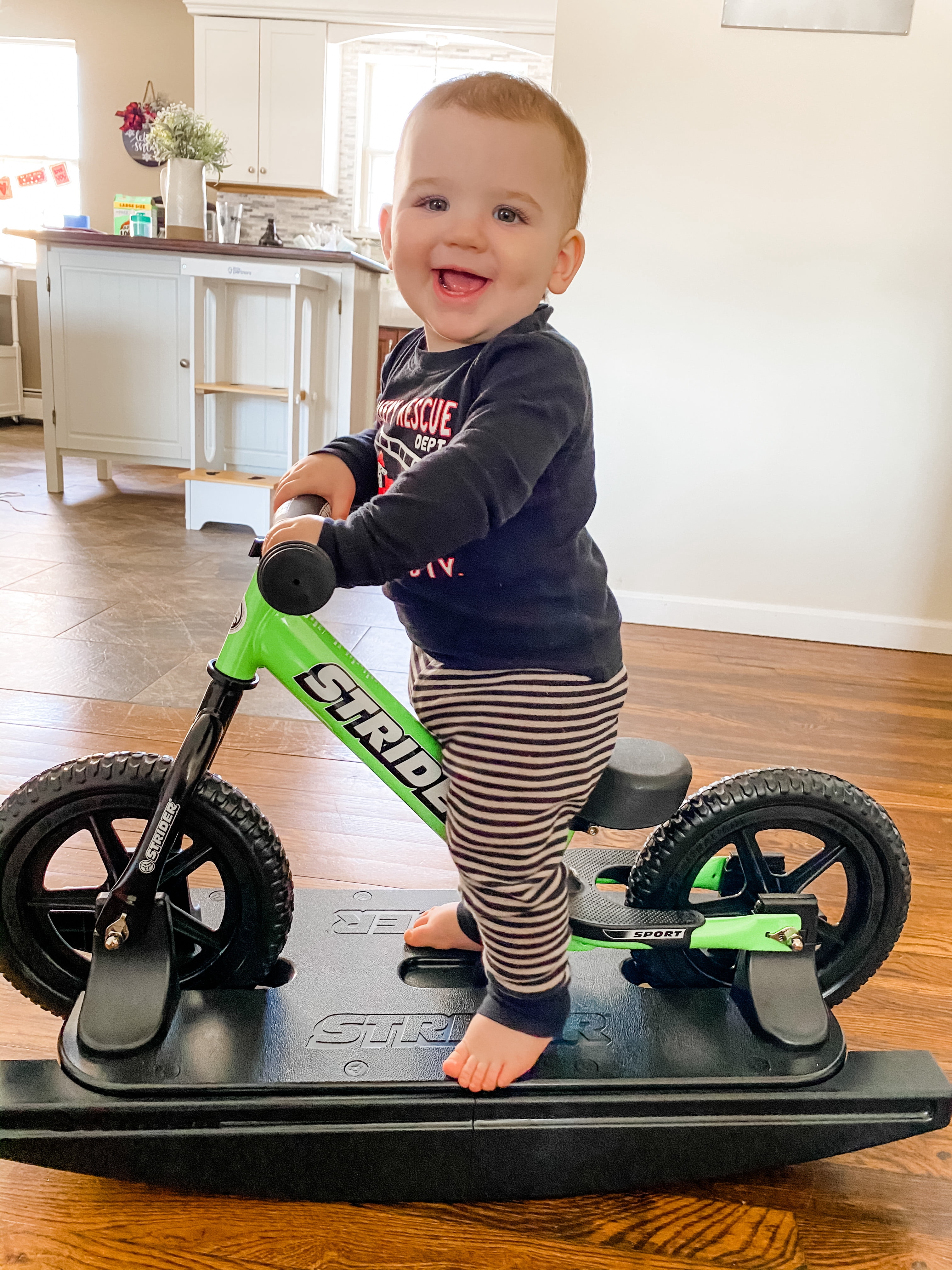 Strider - 12 Sport 2-in-1 Rocking Bike for Toddlers, Ages 6 Months