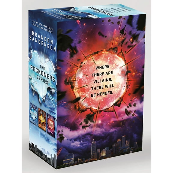 Reckoners The Reckoners Series Paperback Box Set: Steelheart; Firefight; Calamity, (Paperback)