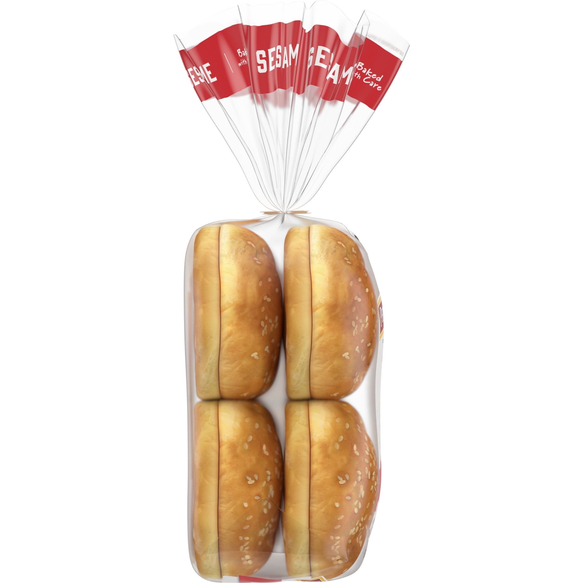 Pepperidge Farm Sesame Topped Hamburger Buns, 8-Pack Bag