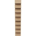 thumbnail image 2 of 3"W x 6"D x 18"H Thin Landon Rough Cedar Woodgrain TimberThane Corbel, Primed Tan, 2 of 6