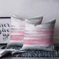 thumbnail image 2 of Pink Grey Ombre 20x20 Pillow Covers Set of 2, Abstract Art Oil Painting Modern Throw Pillow Covers Decorative Couch Cushion Case, Microfiber Square Pillowcases for Bedroom Car Living Room, 2 of 7