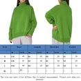 thumbnail image 2 of Suéter Jerséis básicos para mujer, jerséis gruesos clásicos informales, traje de vacaciones Cgtredaw Verde Oliva M para Mujer, 2 of 7