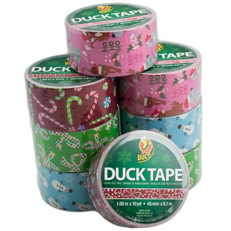 8 rolls duck duct tape christmas pattern printed diy gifts 8 rolls duck duct tape christmas pattern printed diy gifts