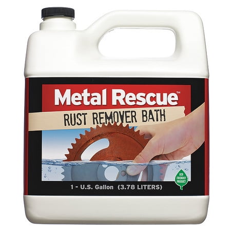 METAL RESCUE METALRESCUE1GAL Rust Remover,Non-Toxic,PH Neutral