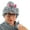 Gray-49 52, variant on Novelty Hair Curler Hat for Adult Funny Knitting Beanie Hat Handmade Curly Hair Hat Masquerade Ball Costume Photo Cap