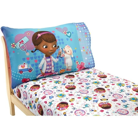Disney Doc Mcstuffins Toy Doc Toddler Sheet Set 2 Pack