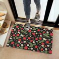thumbnail image 2 of Strawberry Plants Fruit Flower Leaf Door Rugs,Washable Non Slip Door Mats Indoor,Decorative Door Mats,Entry Mat Indoor for Entrance,Bedroom,Kitchen,Bathroom,16"x24", 2 of 6