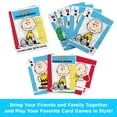 thumbnail image 2 of Baraja de cartas AQUARIUS Peanuts con temática de Charlie Brown, 2 of 7