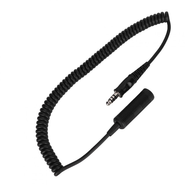 Cable de línea de extensión de auriculares militares para helicóptero U-92A/U a U-174/U para helicóptero/militar