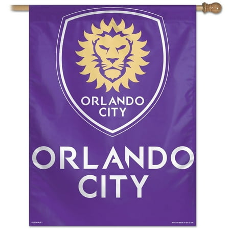 Orlando City Sc Official MLS Flag Banner 27x37 by Wincraft 584867