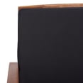 thumbnail image 5 of SAFAVIEH Fontana Outdoor Patio 4 Pc Conversational Set, Natural/Black, 5 of 14