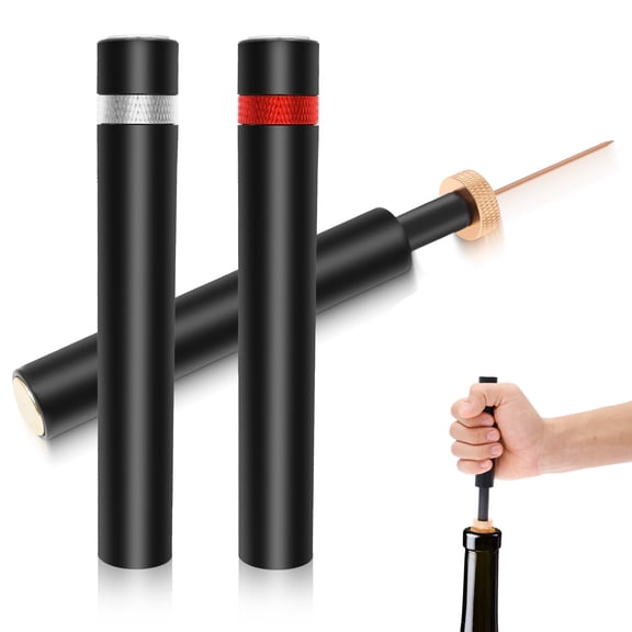 3Pcs Simple Wine Opener , Air Pressure Pump Wine Bottle Opener, Easy Cork Remover Corkscrew, Gifts to Wine Lovers