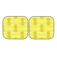 thumbnail image 7 of Balery 2 Piece Gold Pineapple Car Windshield Sun Shade|Foldable Front Windshield Shade for Car Front Window for Most Sedans SUV Truck-, 7 of 7