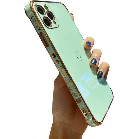 Compatible With Iphone 11 Pro Max Case For Women Aesthetic Soft Phone Case For Girls Shockproof Raised Bumper Corners Full Reinforced Camera Protection Case Cover 6 5 Inches Candy Green Walmart Canada