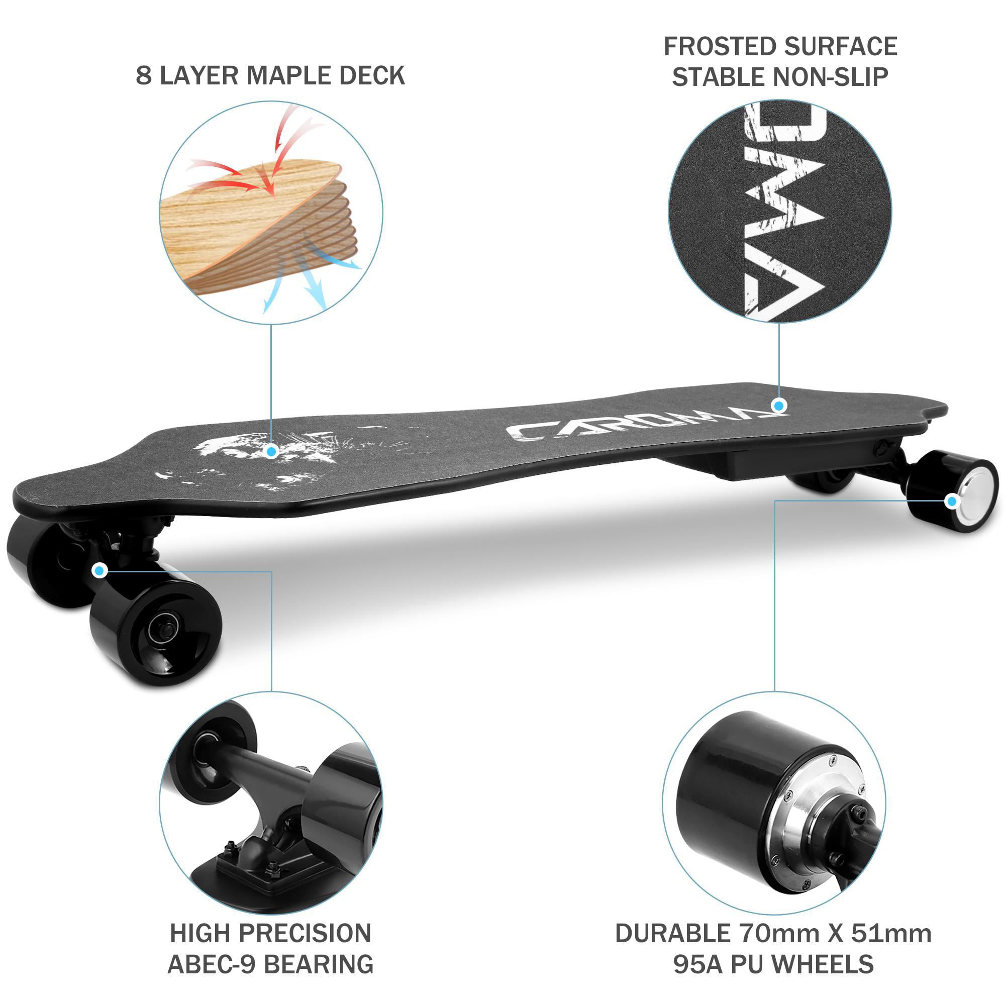 Details about   1* 2.4GHz Universal Remote Controller Suitable For Electric Skateboard Longboard 