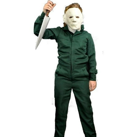 TRICK OR TREAT Child Halloween 2 Deluxe Coveralls Michael Myers Costume TTUS123